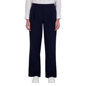 DKNY Women's Wide Leg Pants Navy, Size 12 (New)
